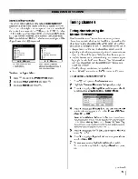 Preview for 23 page of Toshiba REGZA 32HL66 Operating Manual