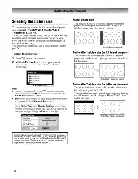 Preview for 26 page of Toshiba REGZA 32HL66 Operating Manual