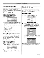 Preview for 33 page of Toshiba REGZA 32HL66 Operating Manual