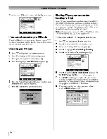 Preview for 34 page of Toshiba REGZA 32HL66 Operating Manual