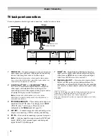 Preview for 6 page of Toshiba REGZA 32HL66 User Manual