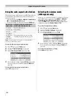 Preview for 28 page of Toshiba REGZA 32HL66 User Manual