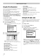 Preview for 38 page of Toshiba REGZA 32HL66 User Manual