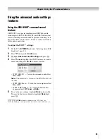 Preview for 43 page of Toshiba REGZA 32HL66 User Manual