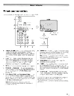 Предварительный просмотр 11 страницы Toshiba REGZA 32RV530U Owner'S Manual