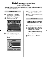 Предварительный просмотр 11 страницы Toshiba Regza 32WLT68 Owner'S Manual