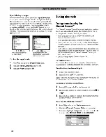 Предварительный просмотр 28 страницы Toshiba Regza 37LX96 Operating Manual