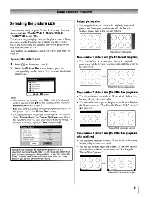 Предварительный просмотр 31 страницы Toshiba Regza 37LX96 Operating Manual