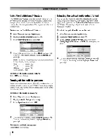 Предварительный просмотр 38 страницы Toshiba Regza 37LX96 Operating Manual