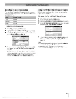 Предварительный просмотр 47 страницы Toshiba Regza 37LX96 Operating Manual