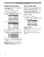 Предварительный просмотр 48 страницы Toshiba Regza 37LX96 Operating Manual