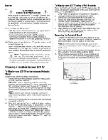 Предварительный просмотр 5 страницы Toshiba Regza 40XV645U Owner'S Manual