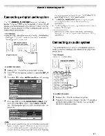 Предварительный просмотр 17 страницы Toshiba Regza 40XV645U Owner'S Manual