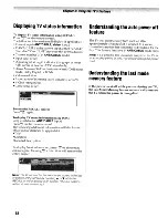 Предварительный просмотр 52 страницы Toshiba Regza 40XV645U Owner'S Manual