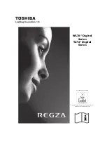 Preview for 1 page of Toshiba REGZA 40YL768 Manual