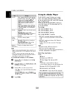 Preview for 52 page of Toshiba REGZA 40YL768 Manual