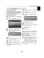 Preview for 53 page of Toshiba REGZA 40YL768 Manual