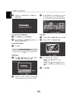 Preview for 60 page of Toshiba REGZA 40YL768 Manual