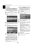 Preview for 62 page of Toshiba REGZA 40YL768 Manual