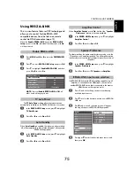 Preview for 75 page of Toshiba REGZA 40YL768 Manual