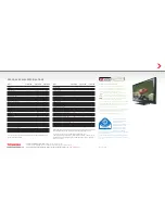 Preview for 8 page of Toshiba REGZA 42AV505DB Specifications