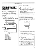 Предварительный просмотр 17 страницы Toshiba Regza 42HL167 Owner'S Manual