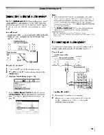 Предварительный просмотр 21 страницы Toshiba Regza 42HL167 Owner'S Manual