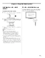 Предварительный просмотр 23 страницы Toshiba Regza 42HL167 Owner'S Manual