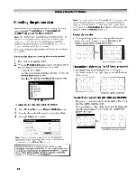 Предварительный просмотр 50 страницы Toshiba Regza 42HL167 Owner'S Manual