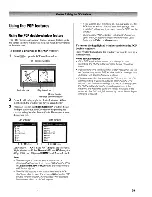 Предварительный просмотр 39 страницы Toshiba Regza 42LZ196 Operating Manual