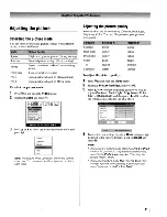 Предварительный просмотр 41 страницы Toshiba Regza 42LZ196 Operating Manual