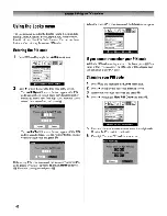 Предварительный просмотр 46 страницы Toshiba Regza 42LZ196 Operating Manual