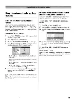 Предварительный просмотр 59 страницы Toshiba Regza 42LZ196 Operating Manual