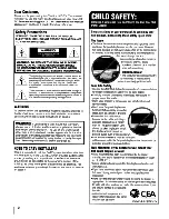 Предварительный просмотр 2 страницы Toshiba REGZA 42RV535U Owner'S Manual