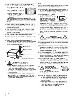 Предварительный просмотр 4 страницы Toshiba REGZA 46SV670U Owner'S Manual