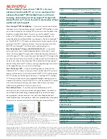 Preview for 2 page of Toshiba REGZA 46SV670U Specifications