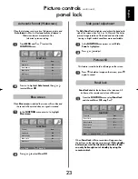 Preview for 23 page of Toshiba Regza 47WLG66 Owner'S Manual