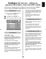 Preview for 33 page of Toshiba Regza 47WLG66 Owner'S Manual