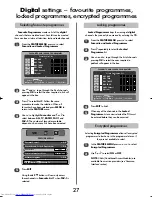 Предварительный просмотр 27 страницы Toshiba Regza 47WLT66 Owner'S Manual