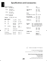 Preview for 28 page of Toshiba REGZA DL66 Series Owner'S Manual