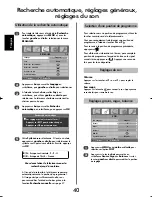 Preview for 40 page of Toshiba REGZA DL66 Series Owner'S Manual