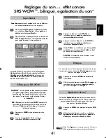 Preview for 41 page of Toshiba REGZA DL66 Series Owner'S Manual