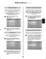 Preview for 73 page of Toshiba REGZA DL66 Series Owner'S Manual