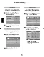 Preview for 74 page of Toshiba REGZA DL66 Series Owner'S Manual