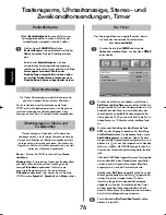 Preview for 76 page of Toshiba REGZA DL66 Series Owner'S Manual