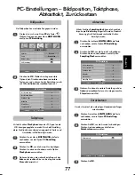 Preview for 77 page of Toshiba REGZA DL66 Series Owner'S Manual