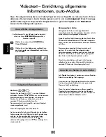 Preview for 80 page of Toshiba REGZA DL66 Series Owner'S Manual