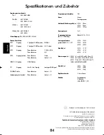 Preview for 84 page of Toshiba REGZA DL66 Series Owner'S Manual