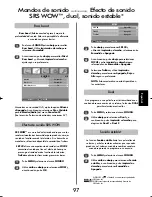 Preview for 97 page of Toshiba REGZA DL66 Series Owner'S Manual