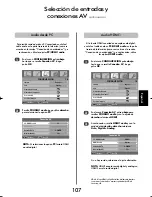 Preview for 107 page of Toshiba REGZA DL66 Series Owner'S Manual